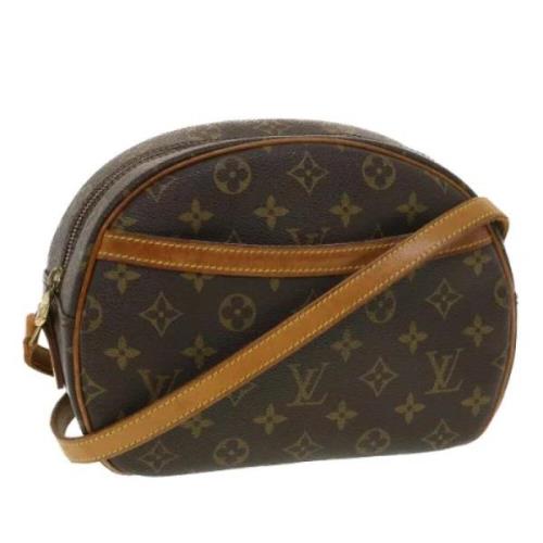 Louis Vuitton Vintage Pre-owned Canvas axelremsvskor Brown, Dam