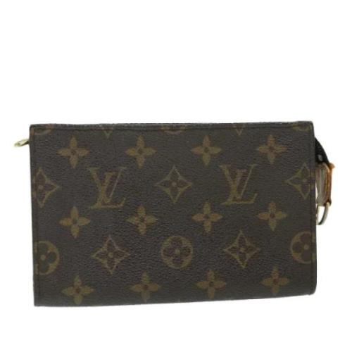 Louis Vuitton Vintage Pre-owned Canvas kuvertvskor Brown, Dam