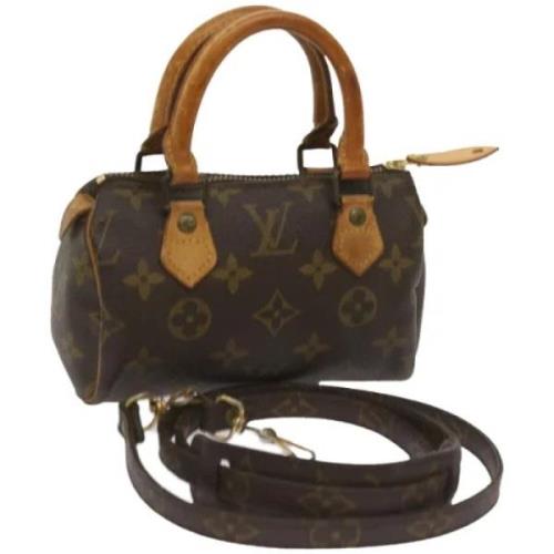 Louis Vuitton Vintage Pre-owned Canvas handvskor Brown, Dam