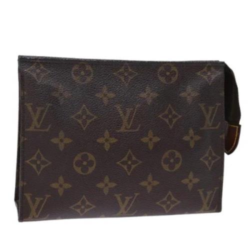 Louis Vuitton Vintage Pre-owned Canvas necessrer Brown, Dam