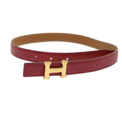 Hermès Vintage Pre-owned Laeder skrp Red, Dam