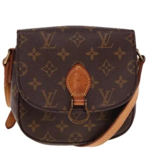 Louis Vuitton Vintage Pre-owned Canvas louis-vuitton-vskor Brown, Dam