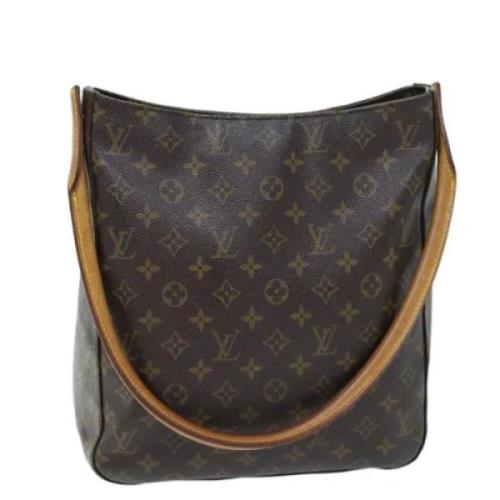 Louis Vuitton Vintage Pre-owned Canvas handvskor Brown, Dam