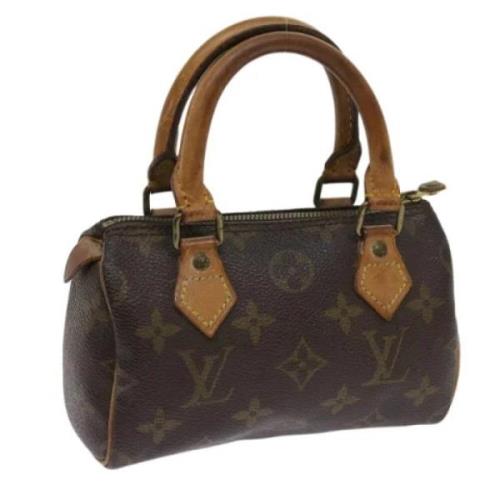 Louis Vuitton Vintage Pre-owned Canvas handvskor Brown, Dam