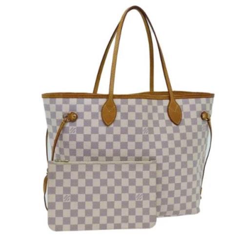 Louis Vuitton Vintage Pre-owned Canvas louis-vuitton-vskor White, Dam