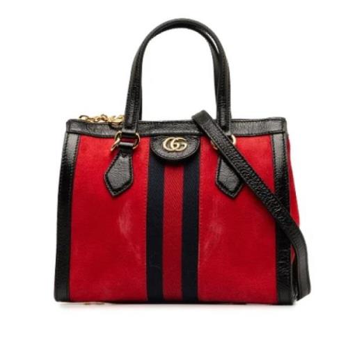 Gucci Vintage Pre-owned Mocka gucci-vskor Red, Dam