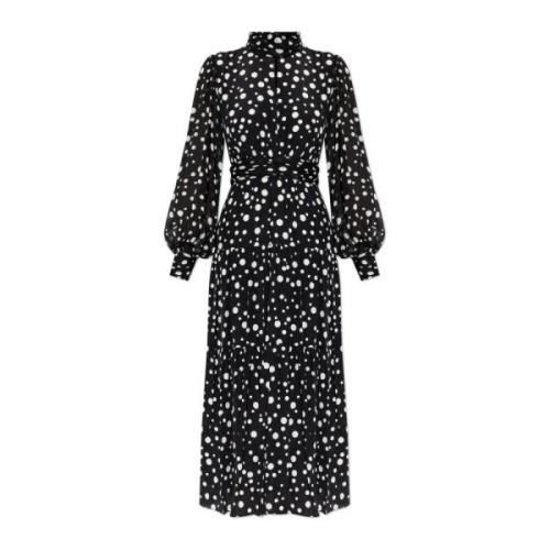 Diane Von Furstenberg Polka Dot klänning Black, Dam