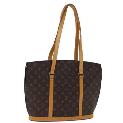 Louis Vuitton Vintage Pre-owned Canvas axelremsvskor Brown, Dam