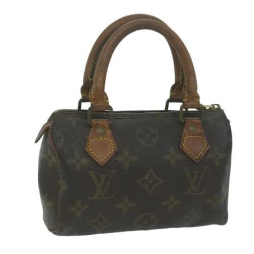 Louis Vuitton Vintage Pre-owned Canvas handvskor Brown, Dam