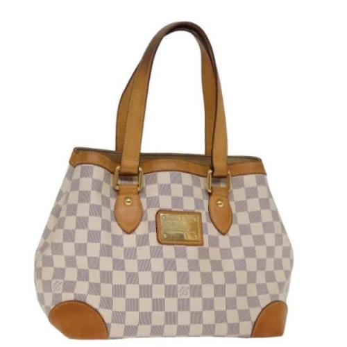 Louis Vuitton Vintage Pre-owned Canvas totevskor White, Dam