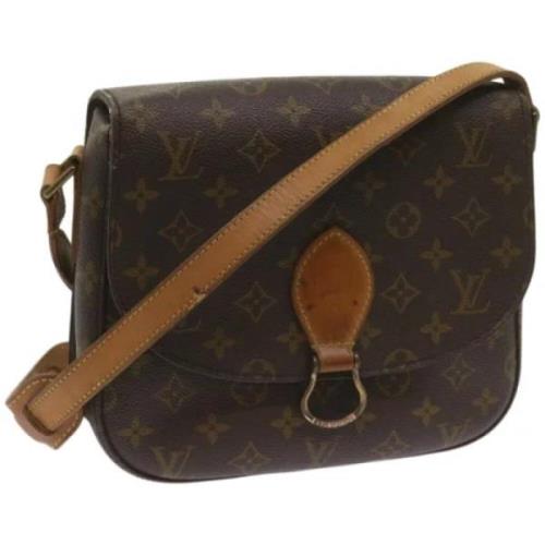 Louis Vuitton Vintage Pre-owned Canvas louis-vuitton-vskor Brown, Dam