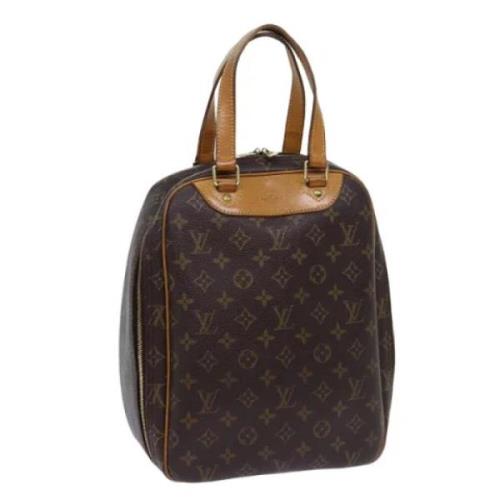 Louis Vuitton Vintage Pre-owned Canvas handvskor Brown, Dam