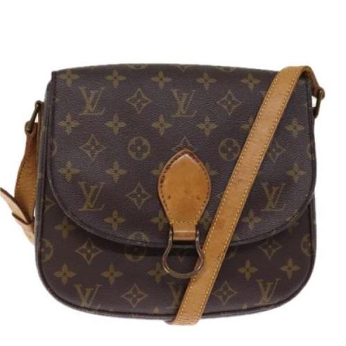 Louis Vuitton Vintage Pre-owned Canvas louis-vuitton-vskor Brown, Dam