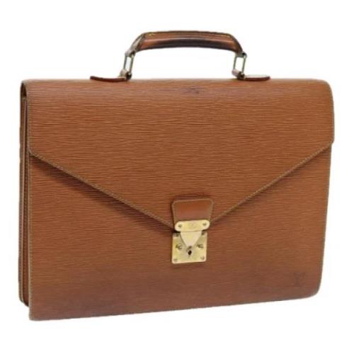 Louis Vuitton Vintage Pre-owned Laeder louis-vuitton-vskor Brown, Dam