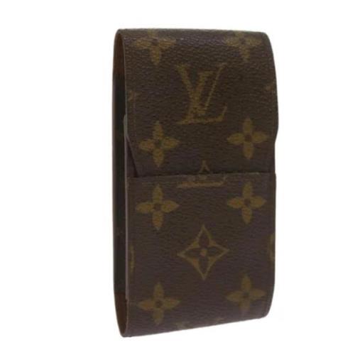 Louis Vuitton Vintage Pre-owned Canvas necessrer Brown, Dam