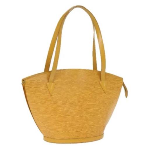 Louis Vuitton Vintage Pre-owned Laeder louis-vuitton-vskor Yellow, Dam