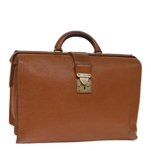 Louis Vuitton Vintage Pre-owned Laeder portfljer Brown, Dam