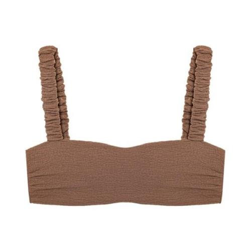 Undress Code Chic Bikini Top Praline Brown, Dam