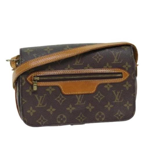 Louis Vuitton Vintage Pre-owned Canvas louis-vuitton-vskor Brown, Dam