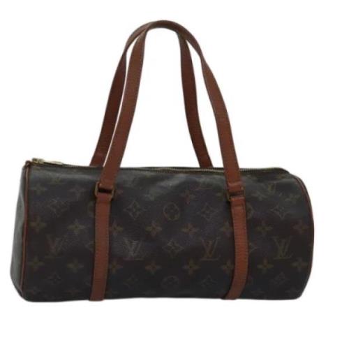 Louis Vuitton Vintage Pre-owned Canvas handvskor Brown, Dam