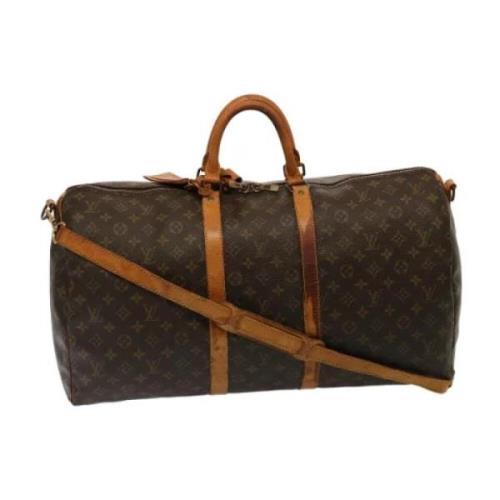 Louis Vuitton Vintage Pre-owned Canvas resvskor Brown, Dam