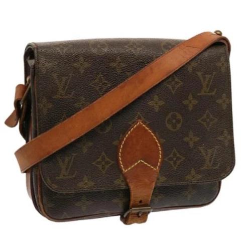 Louis Vuitton Vintage Pre-owned Canvas louis-vuitton-vskor Brown, Dam