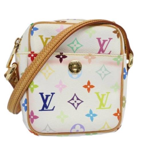 Louis Vuitton Vintage Pre-owned Canvas louis-vuitton-vskor White, Dam