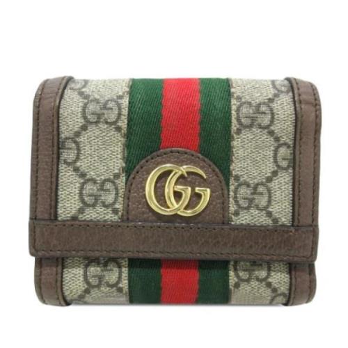 Gucci Vintage Pre-owned Laeder plnbcker Multicolor, Dam