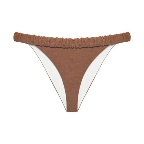 Undress Code Ruffled Bikini Botten Praline Brown, Dam