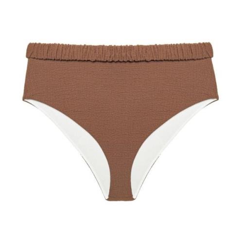 Undress Code Hög Midja Bikini Botten Praline Brown, Dam