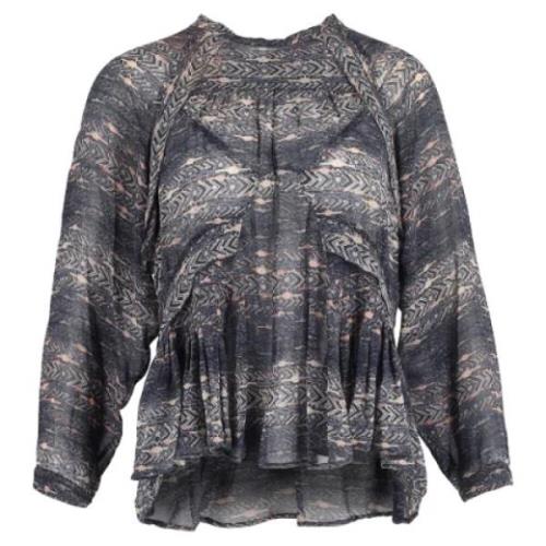 Isabel Marant Pre-owned Pre-owned Silke toppar Gray, Dam