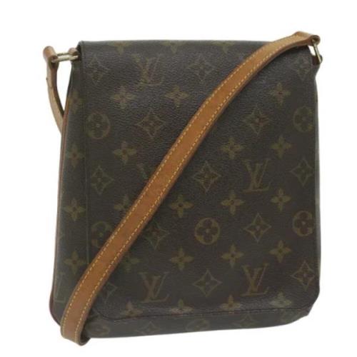 Louis Vuitton Vintage Pre-owned Canvas louis-vuitton-vskor Brown, Dam