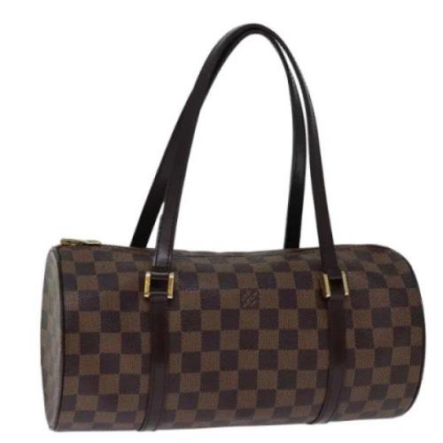 Louis Vuitton Vintage Pre-owned Canvas handvskor Brown, Dam