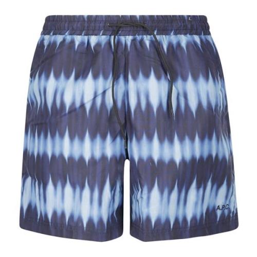 A.p.c. Casual Shorts Blue, Herr