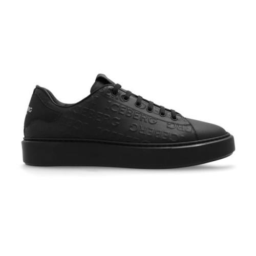 Iceberg Sportskor 'Bozema' Black, Herr