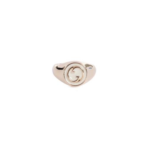 Gucci Blondie Ring Kräm Beige, Dam