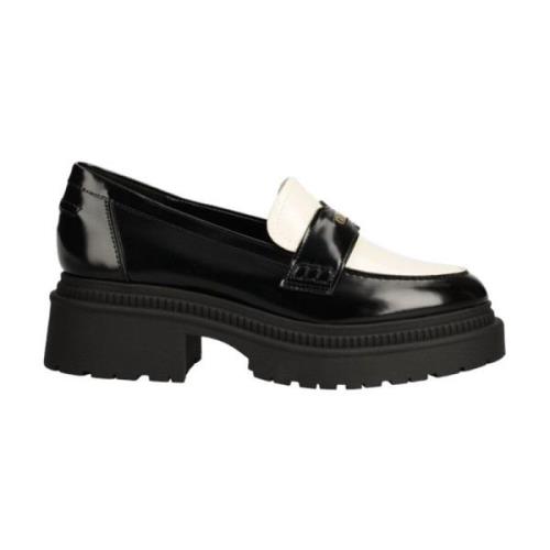 Guess Sneakers svart elfenben stil finda2 ele14 Black, Dam