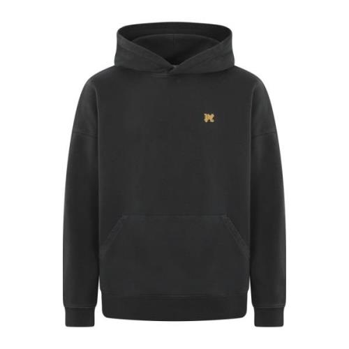 Palm Angels Bakre Dimmig Hoodie Black, Herr