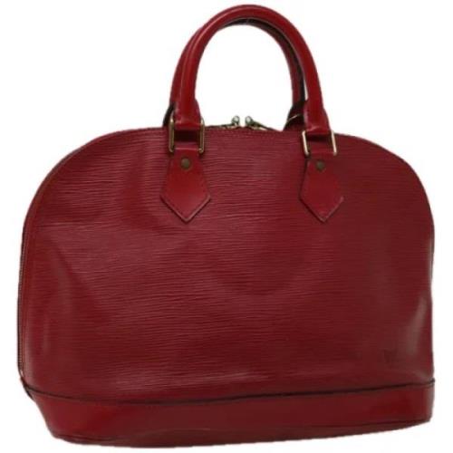 Louis Vuitton Vintage Pre-owned Laeder handvskor Red, Dam