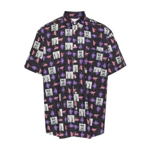 Comme des Garçons Print F Skjorta Multicolor, Herr