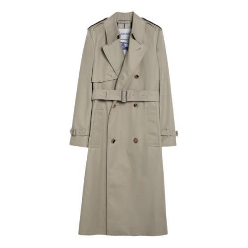 Burberry Dubbelknäppt Jacka Beige, Dam