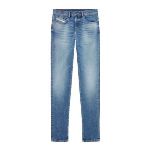 Diesel Slim Fit Denim Byxor Blue, Herr