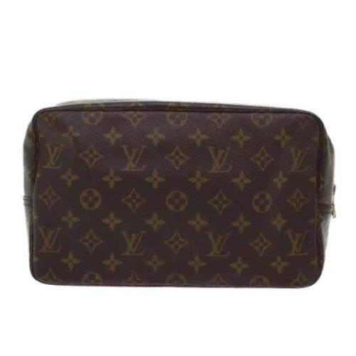 Louis Vuitton Vintage Pre-owned Canvas kuvertvskor Brown, Dam