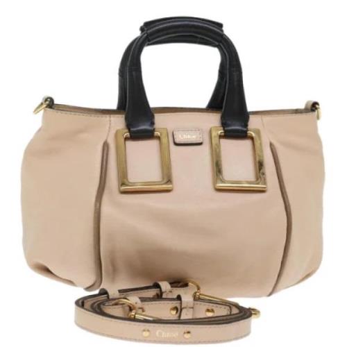 Chloé Pre-owned Pre-owned Laeder handvskor Beige, Dam