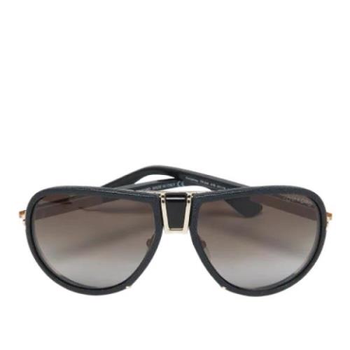 Tom Ford Pre-owned Pre-owned Acetat solglasgon Brown, Herr