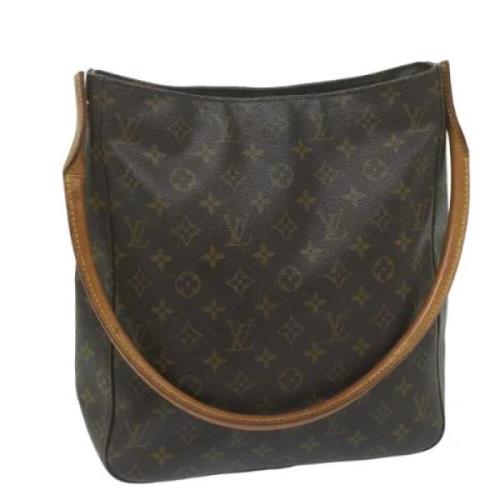 Louis Vuitton Vintage Pre-owned Canvas handvskor Brown, Dam