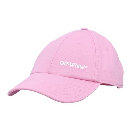 Off White Rosa 3D Logo Cap Aw24 Pink, Dam