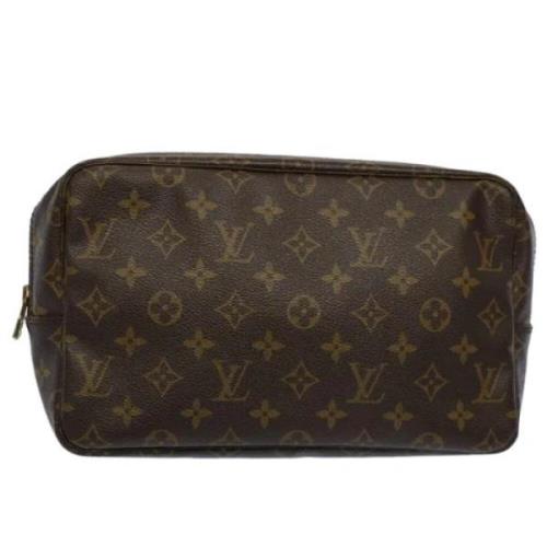 Louis Vuitton Vintage Pre-owned Canvas kuvertvskor Brown, Dam