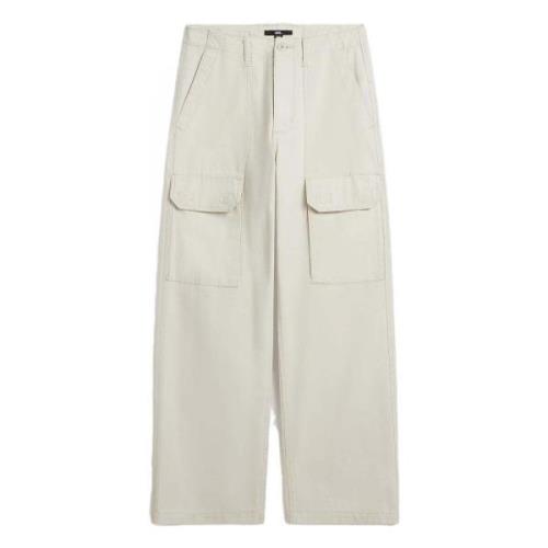 Vans Arroyo Wide Leg Cargo Långa byxor White, Dam