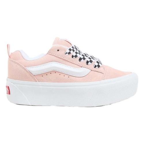 Vans Knu Stack Sneakers Pink, Dam